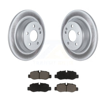 Load image into Gallery viewer, Rear Coated Disc Brake Rotors And Ceramic Pads Kit For Mercedes-Benz Metris