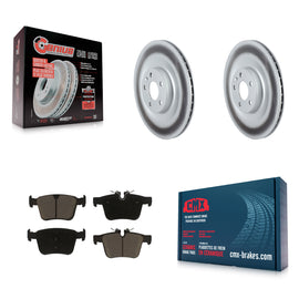 Rear Coated Brake Rotor Ceramic Pad Kit For Volvo XC90 With 340mm Diameter