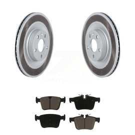Rear Coated Brake Rotor Ceramic Pad Kit For Volvo XC90 With 320mm Diameter