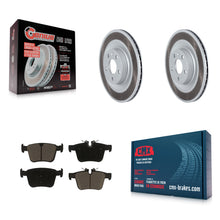 Load image into Gallery viewer, Rear Coated Brake Rotor Ceramic Pad Kit For Volvo XC90 With 320mm Diameter