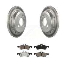 Charger l&#39;image dans la galerie, Rear Coated Disc Brake Rotors And Ceramic Pads Kit For Mini Cooper