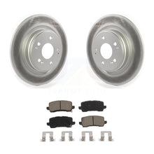 Charger l&#39;image dans la galerie, Rear Coated Disc Brake Rotors And Ceramic Pads Kit For 2017-2020 Acura MDX