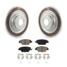 Charger l&#39;image dans la galerie, Rear Coated Disc Brake Rotors And Ceramic Pads Kit For 2016-2022 Mazda CX-9