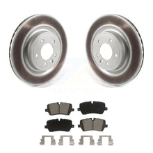 Charger l&#39;image dans la galerie, Rear Coat Disc Brake Rotors Ceramic Pad Kit For Land Rover Range Sport Discovery