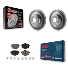 Load image into Gallery viewer, Rear Coat Brake Rotors Ceramic Pad Kit For 16-19 BMW Alpina B6 xDrive Gran Coupe