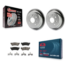 Load image into Gallery viewer, Rear Coated Brake Rotors Ceramic Pad Kit For Suzuki Forenza Reno Chevrolet Optra