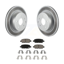 Charger l&#39;image dans la galerie, Rear Coat Brake Rotor Ceramic Pad Kit For Nissan INFINITI Maxima G37 G35 M35 G25