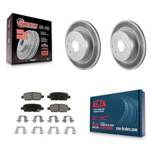 Charger l'image dans la galerie, Rear Coat Brake Rotor Ceramic Pad Kit For Nissan INFINITI Maxima G37 G35 M35 G25
