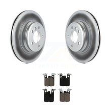 Load image into Gallery viewer, Rear Coated Disc Brake Rotors And Ceramic Pads Kit For BMW 428i