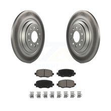 Load image into Gallery viewer, Rear Coated Disc Brake Rotors And Ceramic Pads Kit For Jeep Cherokee