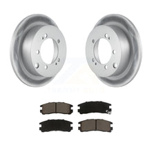 Charger l&#39;image dans la galerie, Rear Coat Disc Brake Rotor Ceramic Pad Kit For Mitsubishi Chrysler Sebring Dodge