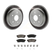 Load image into Gallery viewer, Rear Coated Brake Rotors Ceramic Pad Kit For Toyota Camry RAV4 Lexus NX200t C-HR