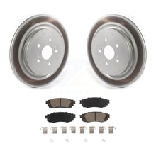 Charger l&#39;image dans la galerie, Rear Coat Disc Brake Rotor Ceramic Pad Kit For Lexus RX350 RX450h RX350L RX450hL