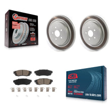 Charger l'image dans la galerie, Rear Coat Disc Brake Rotor Ceramic Pad Kit For Lexus RX350 RX450h RX350L RX450hL