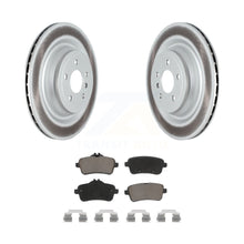 Load image into Gallery viewer, Rear Coat Brake Rotor Ceramic Pad Kit For Mercedes-Benz GLS450 GL450 GLS550 ML63