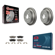 Charger l'image dans la galerie, Rear Coat Brake Rotors Ceramic Pad Kit For Nissan Frontier Xterra Suzuki Equator