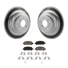 Charger l&#39;image dans la galerie, Rear Coated Disc Brake Rotors And Ceramic Pad Kit For Subaru Outback Legacy Baja