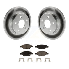 Charger l&#39;image dans la galerie, Rear Coat Brake Rotor Ceramic Pad Kit For Chevrolet Malibu Pontiac G6 Cobalt Ion