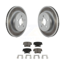 Charger l&#39;image dans la galerie, Rear Coat Brake Rotors Ceramic Pad Kit For Dodge Charger Chrysler 300 Challenger