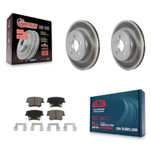 Charger l'image dans la galerie, Rear Coat Brake Rotors Ceramic Pad Kit For Dodge Charger Chrysler 300 Challenger