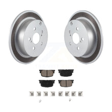 Load image into Gallery viewer, Rear Coated Disc Brake Rotors And Ceramic Pads Kit For 2005-2010 Scion tC