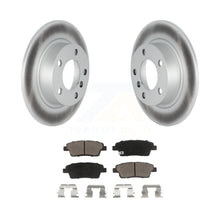 Charger l&#39;image dans la galerie, Rear Coated Disc Brake Rotors Ceramic Pad Kit For Mini Cooper Countryman Paceman