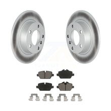 Charger l&#39;image dans la galerie, Rear Coated Disc Brake Rotors Ceramic Pad Kit For Mini Cooper Countryman Paceman