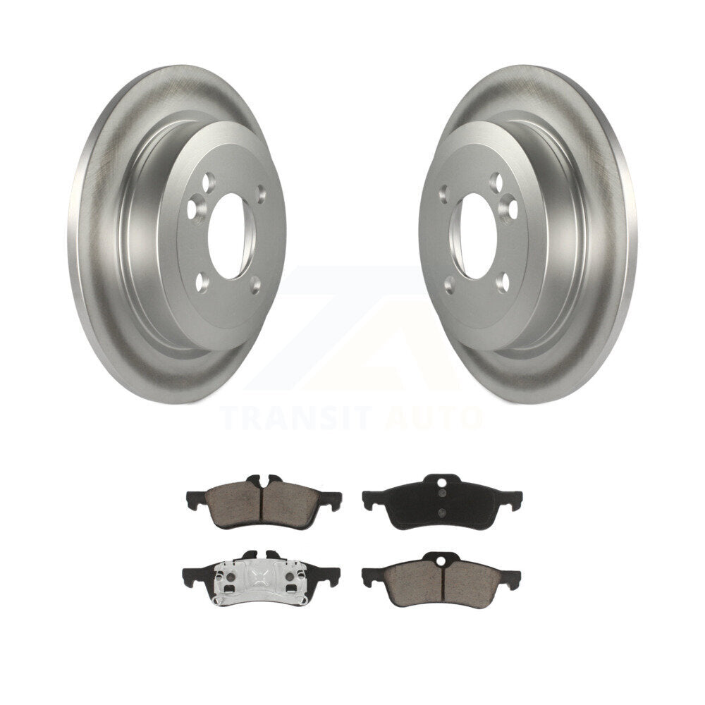 Kit de rotors de frein à disque à revêtement arrière et de plaquettes en céramique pour Mini Cooper 