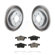 Load image into Gallery viewer, Rear Coated Disc Brake Rotors And Ceramic Pads Kit For Mazda 3 Sport