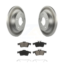 Load image into Gallery viewer, Rear Coated Disc Brake Rotors And Ceramic Pads Kit For Mazda 3 Sport