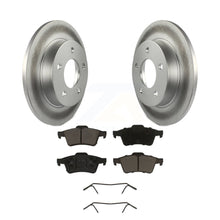 Load image into Gallery viewer, Rear Coated Disc Brake Rotors And Ceramic Pads Kit For 2004-2005 Mazda 3 2.0L