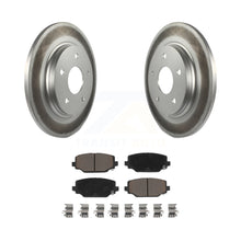 Load image into Gallery viewer, Rear Coated Disc Brake Rotors And Ceramic Pads Kit For Dodge Grand Caravan