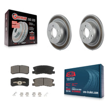 Load image into Gallery viewer, Rear Coated Brake Rotors Ceramic Pad Kit For Jeep Patriot Dodge Chrysler Compass