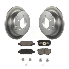 Rear Coated Brake Rotors Ceramic Pad Kit For Jeep Dodge Patriot Chrysler Compass
