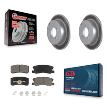 Load image into Gallery viewer, Rear Coated Disc Brake Rotor And Ceramic Pad Kit For Mitsubishi Lancer Outlander