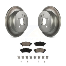 Charger l&#39;image dans la galerie, Rear Coated Disc Brake Rotors And Ceramic Pads Kit For Lexus IS250