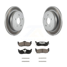 Load image into Gallery viewer, Rear Coated Disc Brake Rotor &amp; Ceramic Pad Kit For Jeep Grand Cherokee Commander