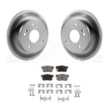 Load image into Gallery viewer, Rear Coated Brake Rotor Ceramic Pad Kit For Honda Accord Civic Acura RSX Integra