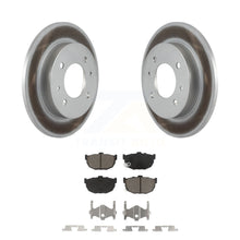 Load image into Gallery viewer, Rear Coated Disc Brake Rotors And Ceramic Pads Kit For Hyundai Elantra Tiburon