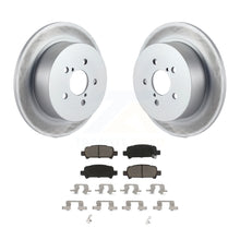 Load image into Gallery viewer, Rear Coat Brake Rotors Ceramic Pad Kit For Subaru Legacy With 17&quot; Factory Wheels