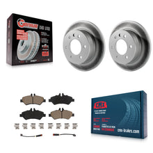 Load image into Gallery viewer, Rear Coat Brake Rotor Ceramic Pad Kit For Sprinter 2500 Mercedes-Benz Dodge 3500