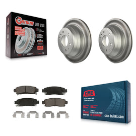 Rear Coat Brake Rotor Ceramic Pad Kit For Chevrolet Trailblazer GMC Envoy EXT XL
