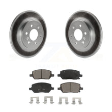 Charger l&#39;image dans la galerie, Rear Coat Brake Rotor Ceramic Pad Kit For Chevrolet Uplander Buick Terraza Relay