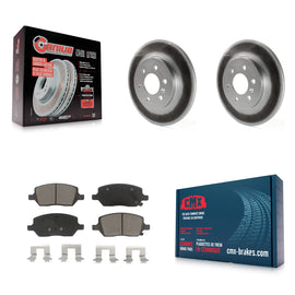 Rear Coat Brake Rotor Ceramic Pad Kit For Chevrolet Uplander Buick Terraza Relay