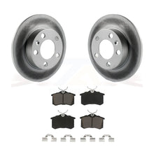 Charger l&#39;image dans la galerie, Rear Coated Disc Brake Rotor And Ceramic Pad Kit For 2007-2010 Volkswagen Beetle