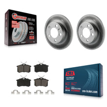 Charger l'image dans la galerie, [Rear] 2007-2010 Volkswagen Beetle Premium Coated Rotors &amp; Ceramic Pads Brake Kit For Max Braking