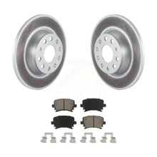 Load image into Gallery viewer, Rear Coated Brake Rotor Ceramic Pad Kit For Volkswagen Jetta Passat GTI Eos Audi