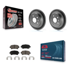 Load image into Gallery viewer, Rear Coat Brake Rotors Ceramic Pad Kit For Chevrolet Malibu Buick LaCrosse Regal