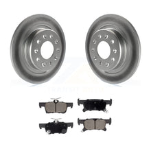 Charger l&#39;image dans la galerie, Rear Coated Disc Brake Rotors And Ceramic Pads Kit For Buick Envision