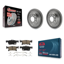 Load image into Gallery viewer, Rear Coated Disc Brake Rotors And Ceramic Pads Kit For Buick Envision